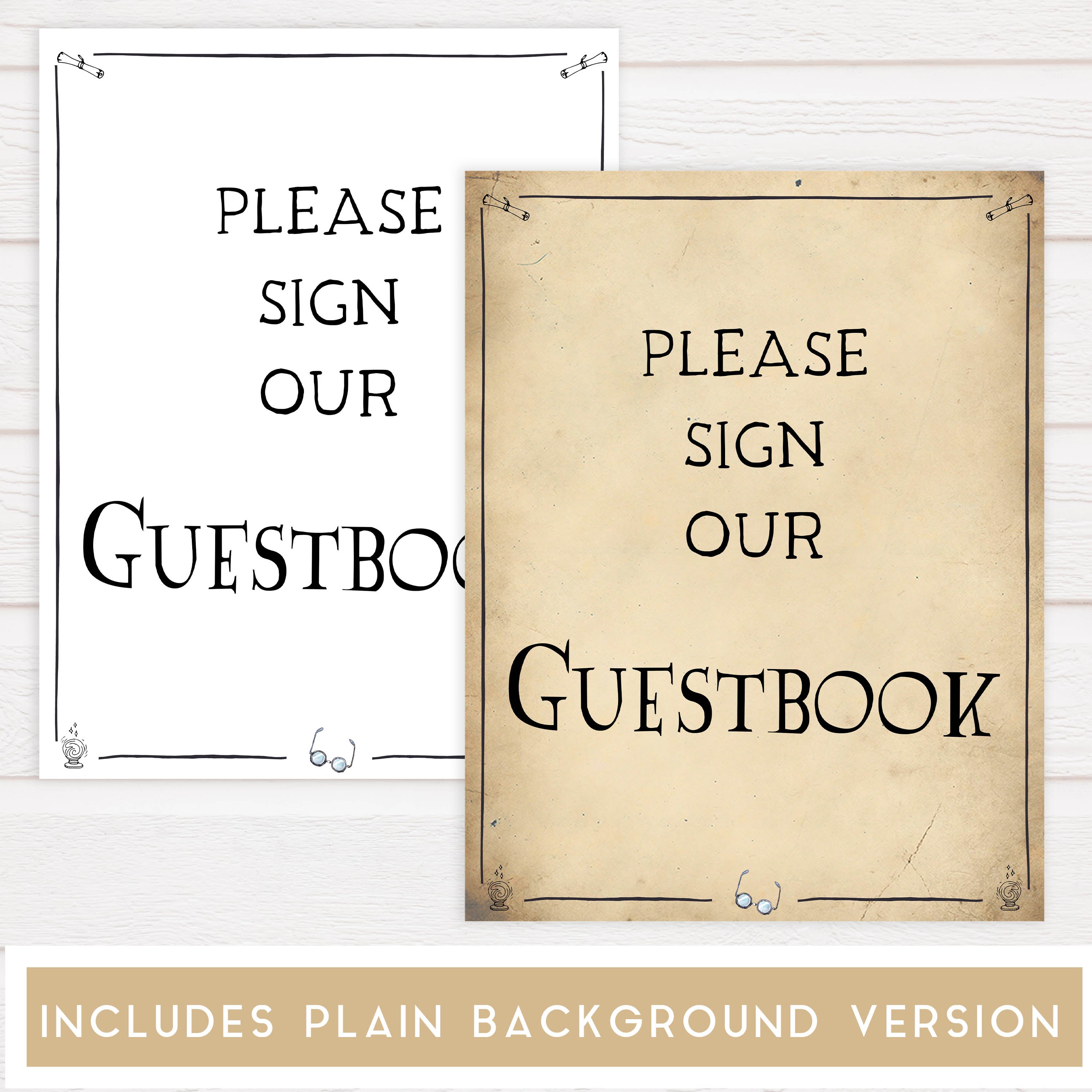 guestbook bridal sign, Printable bridal shower signs, Harry Potter bridal shower decor, Harry Potter bridal shower decor ideas, fun bridal shower decor, bridal shower game ideas, Harry Potter bridal shower ideas