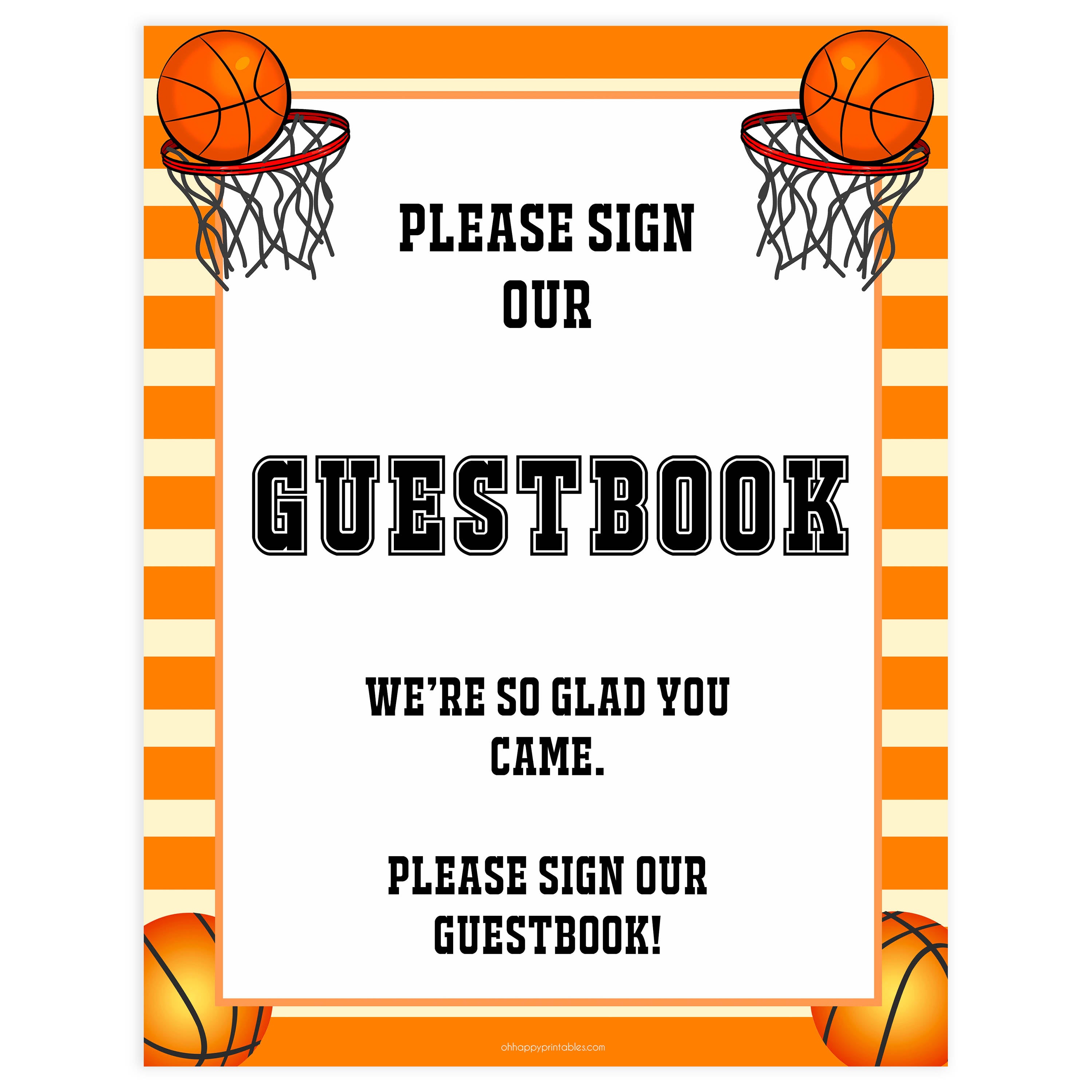 guestbook sign, guestbook baby sign, Basketball baby decor, printable baby table signs, printable baby decor, Basketball table signs, fun baby signs, Basketball fun baby table signs