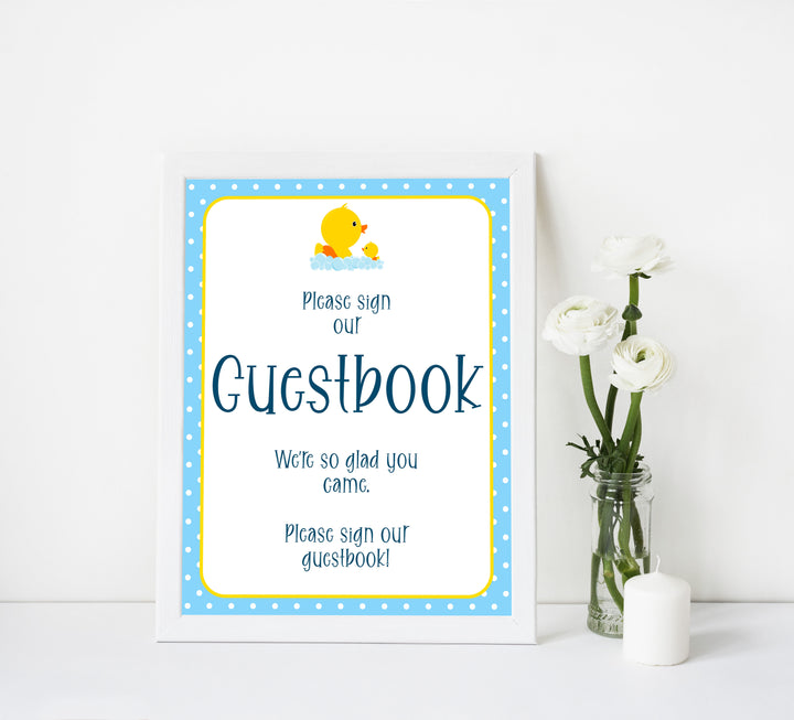 rubber ducky baby shower signs, baby shower signs, printable baby signs, baby decor, food signs, sweet signs, gift and cards signs
