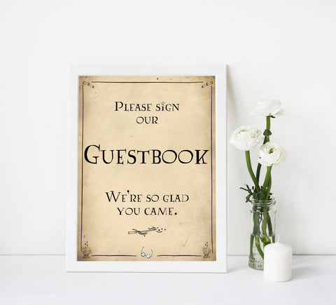 Guestbook Sign - Wizard