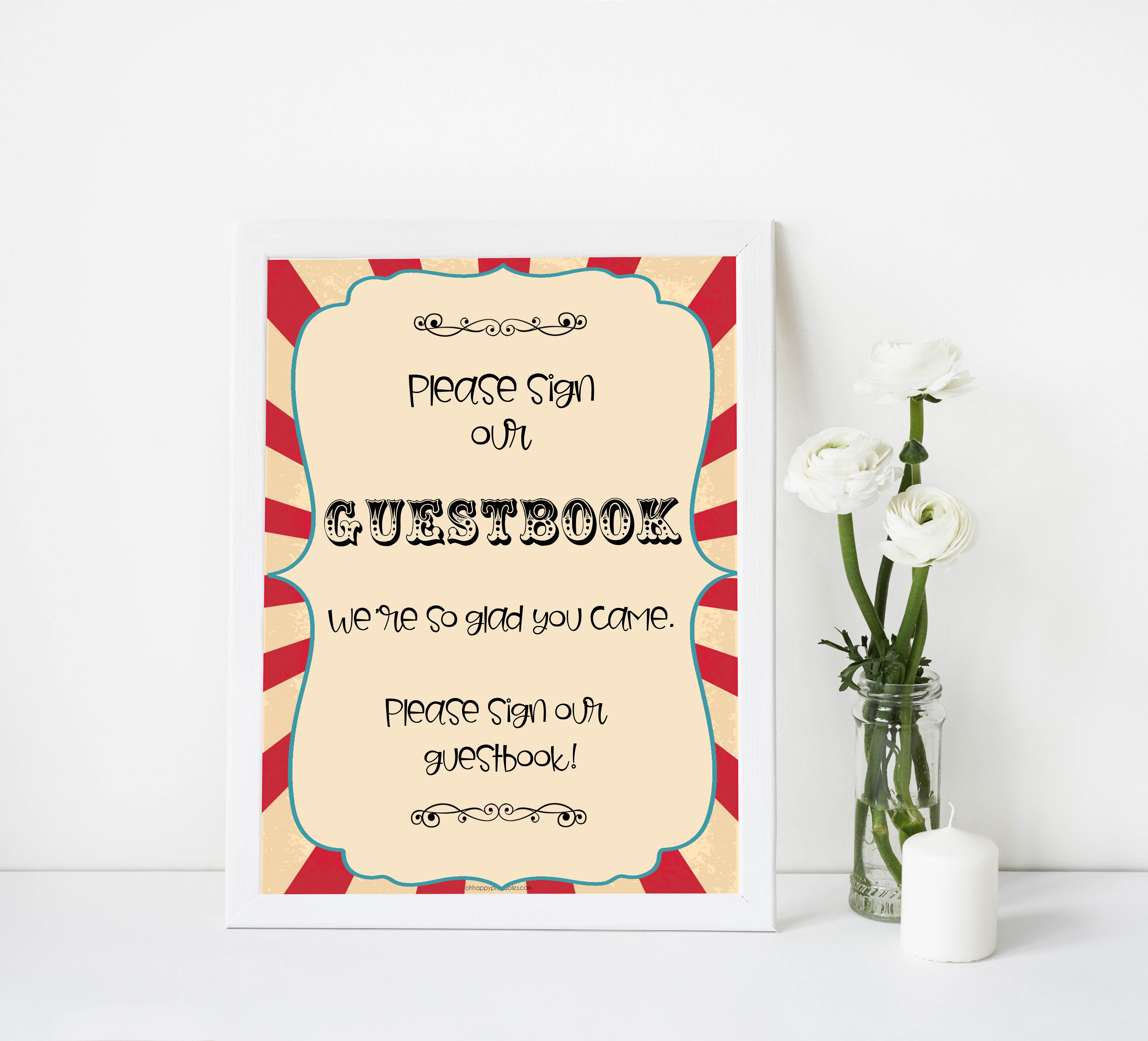 guestbook baby table sign, guestbook baby decor sign, Circus baby decor, printable baby table signs, printable baby decor, carnival table signs, fun baby signs, circus fun baby table signs