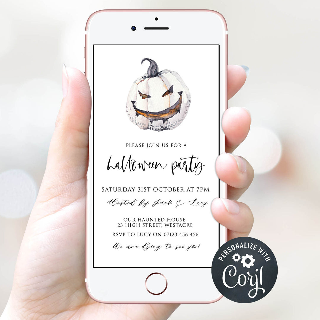 halloween invitations, editable halloween invitations, printable halloween invitations, spooky halloween invitations