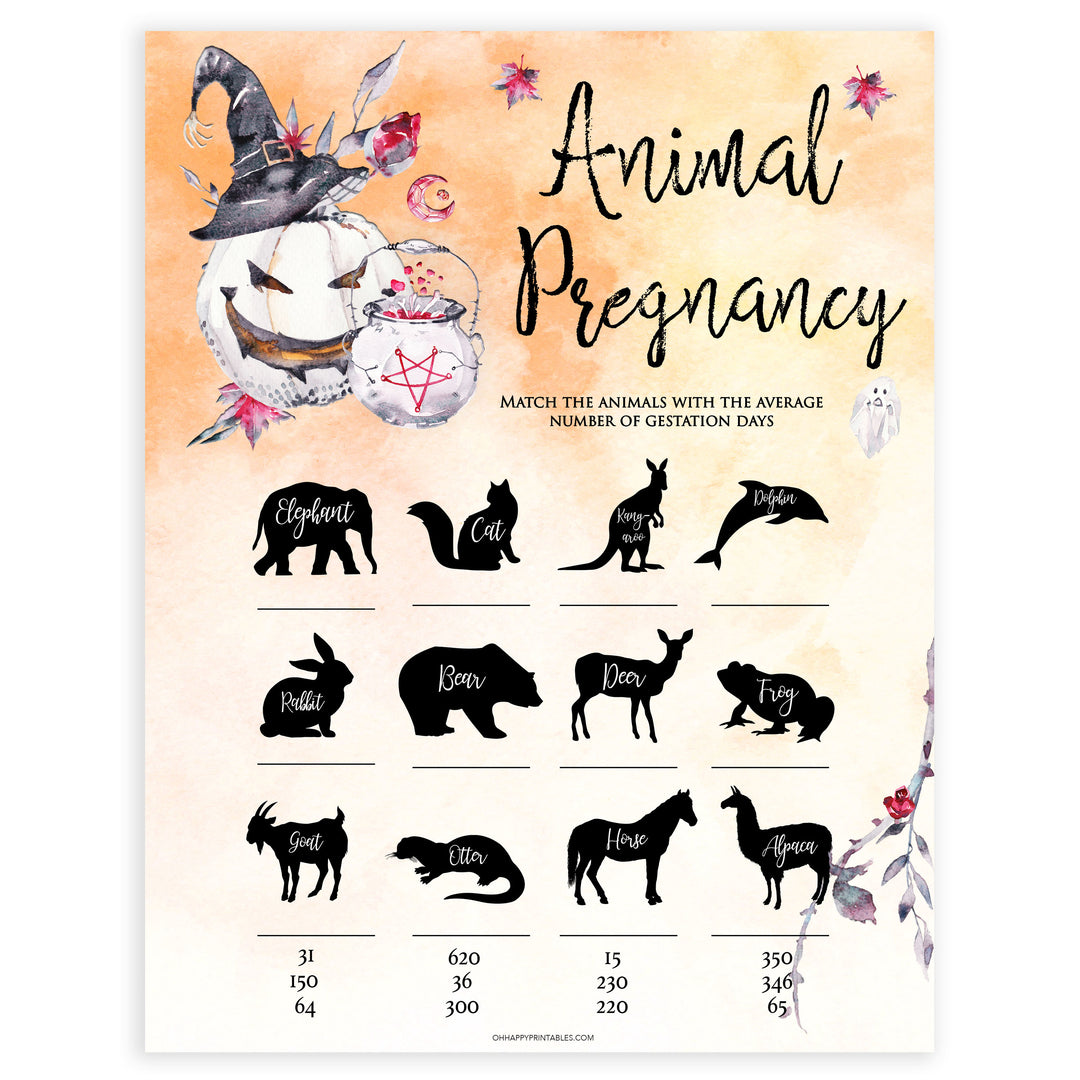 Halloween pumpkin baby games, animal pregnancy baby games, printable baby games, best baby games, top baby games halloween baby shower, halloween baby ideas, best baby games