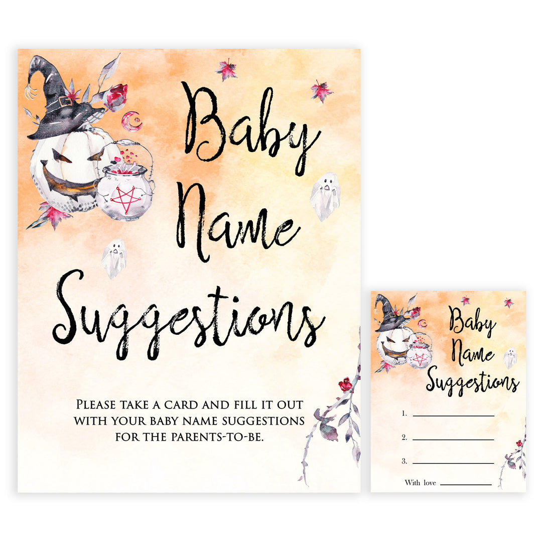 Halloween pumpkin baby games, baby name suggestions baby games, printable baby games, best baby games, top baby games halloween baby shower, halloween baby ideas, best baby games