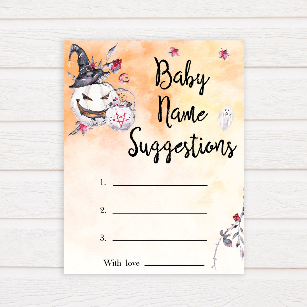 Halloween pumpkin baby games, baby name suggestions baby games, printable baby games, best baby games, top baby games halloween baby shower, halloween baby ideas, best baby games