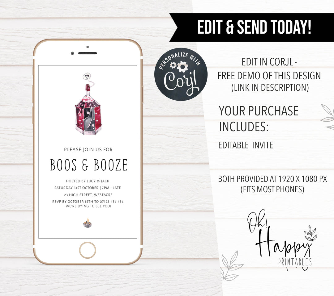 halloween invitations, editable halloween invitations, printable halloween invitations, spooky halloween invitations