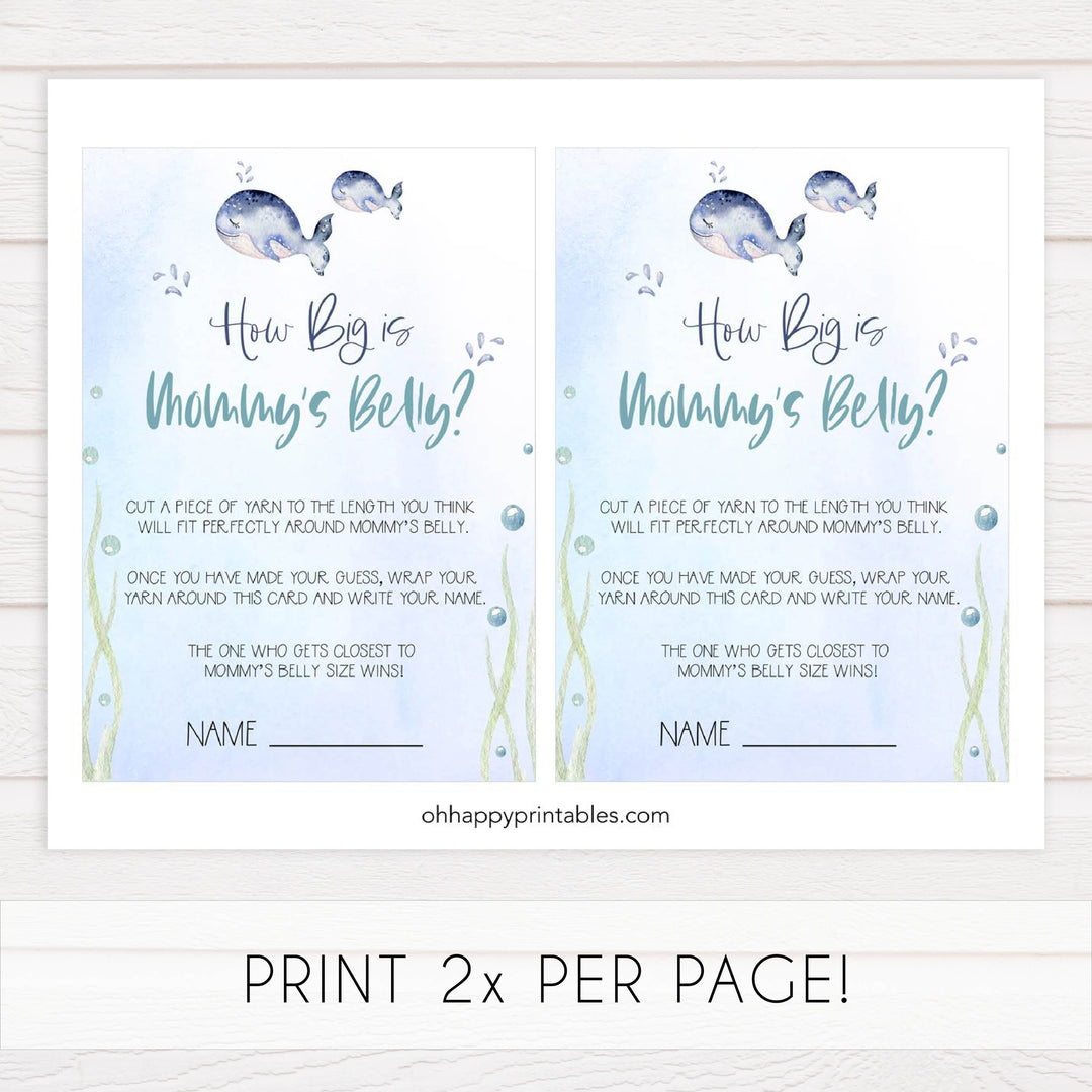how big is mommys belly game, Printable baby shower games, whale baby games, baby shower games, fun baby shower ideas, top baby shower ideas, whale baby shower, baby shower games, fun whale baby shower ideas