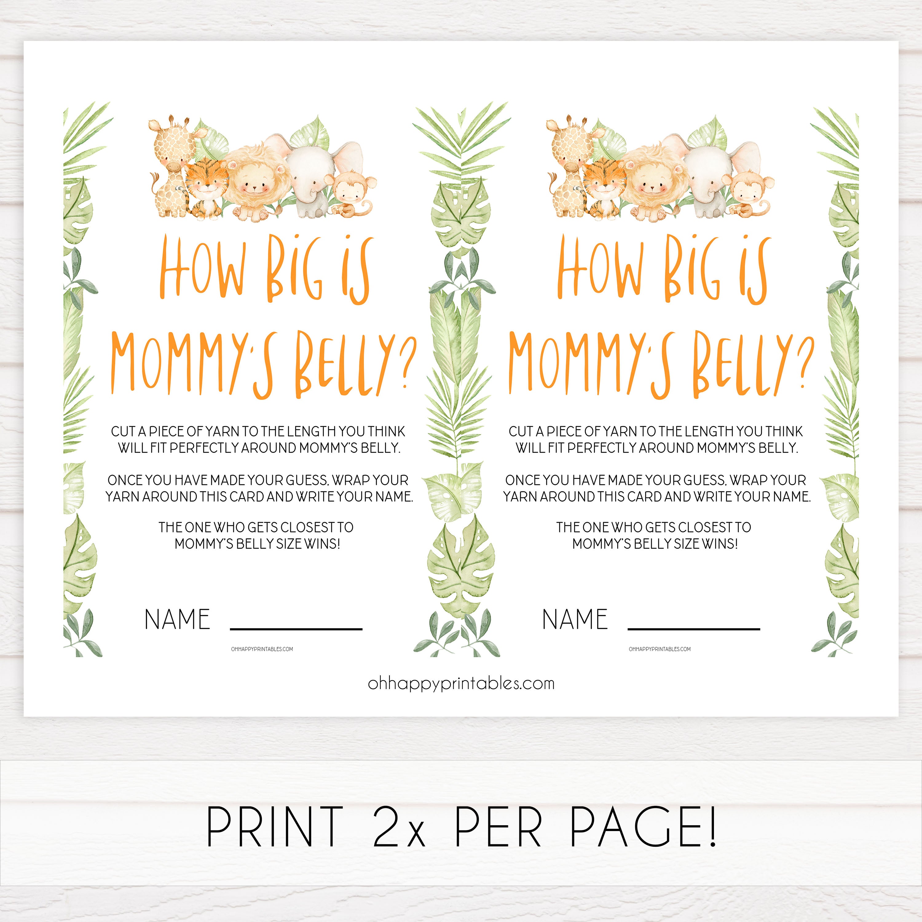 how big is mommys belly game, Printable baby shower games, safari animals baby games, baby shower games, fun baby shower ideas, top baby shower ideas, safari animals baby shower, baby shower games, fun baby shower ideas