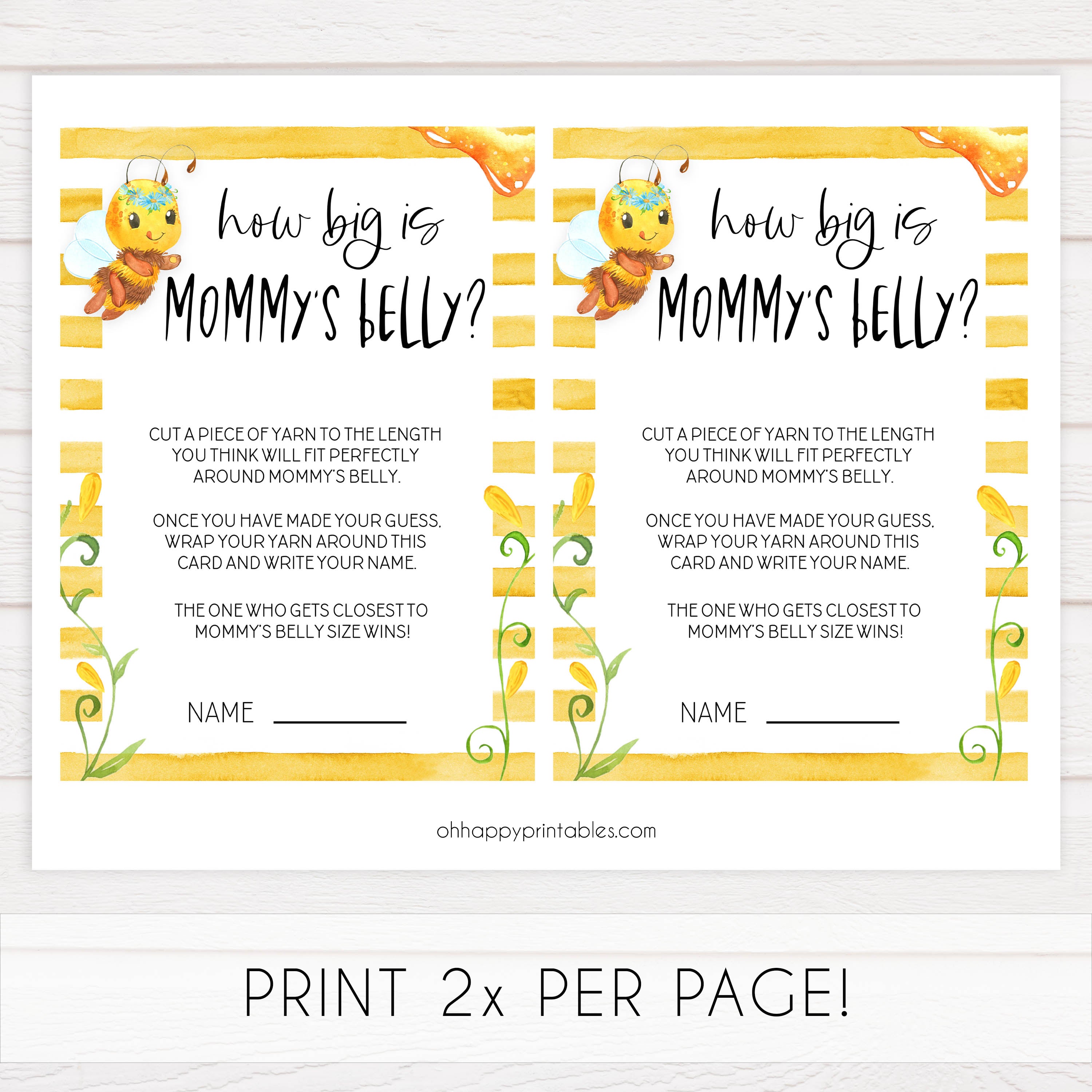 Mommy To BEE Printable Baby 7 Games Bundle - Baby Games – OhHappyPrintables