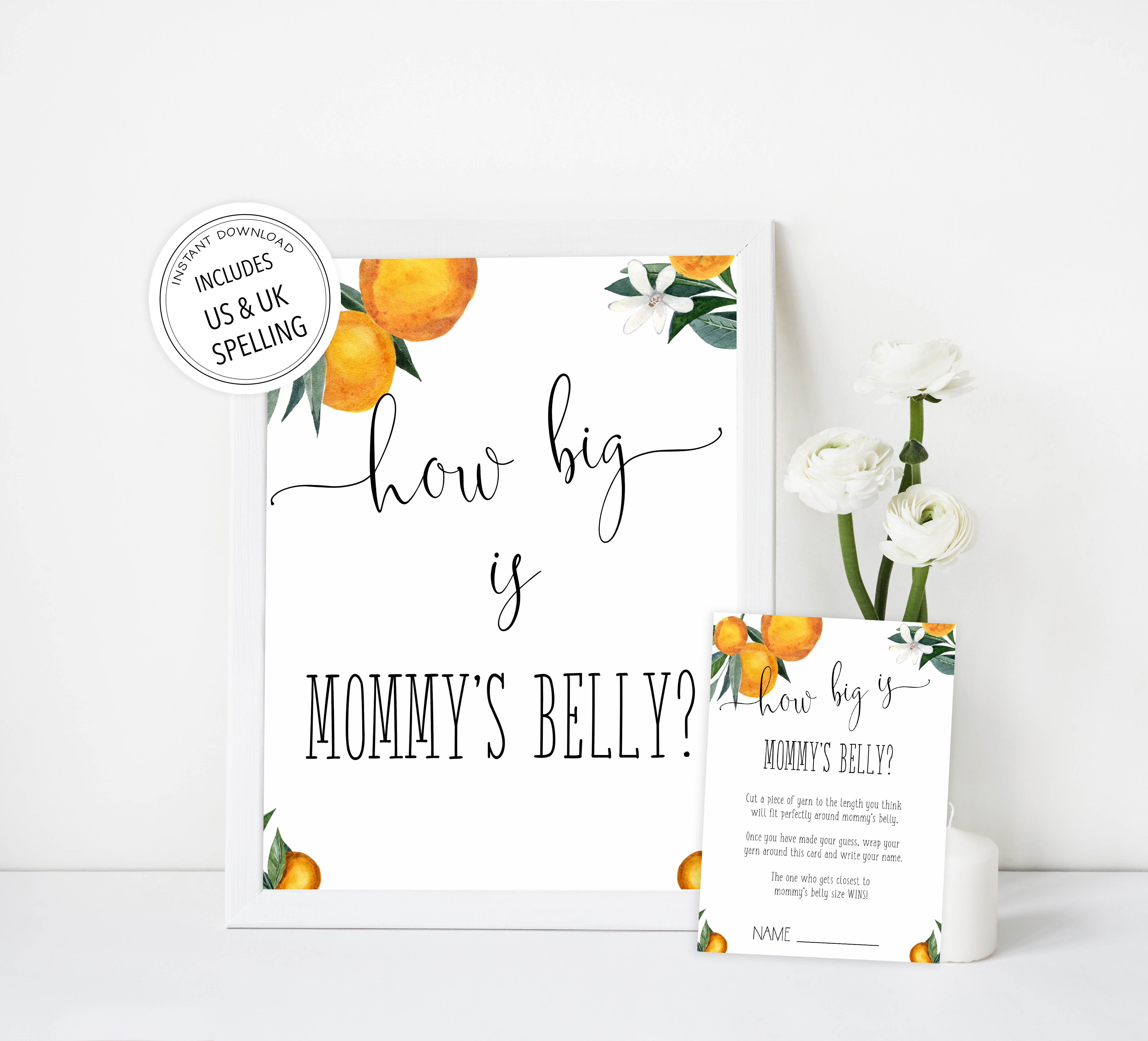 how big is mommys belly baby game, Printable baby shower games, little cutie baby games, baby shower games, fun baby shower ideas, top baby shower ideas, little cutie baby shower, baby shower games, fun little cutie baby shower ideas, citrus baby shower games, citrus baby shower, orange baby shower