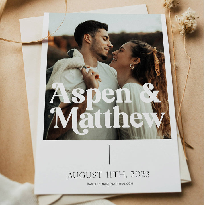 70s Style wedding invitation suite, editable wedding stationery, printable wedding stationery, modern wedding items, wedding save the dates