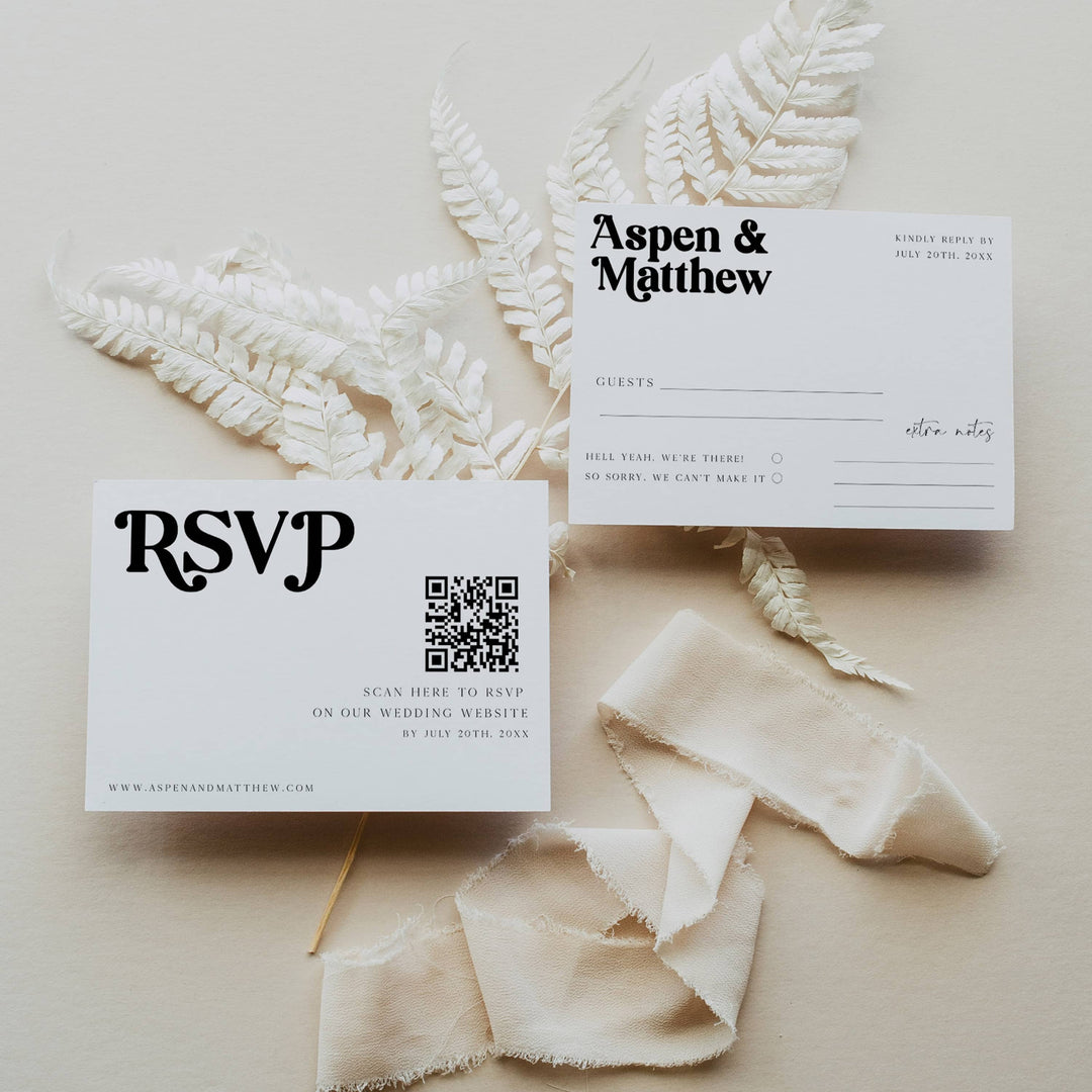 70s Style wedding invitation suite, editable wedding stationery, printable wedding stationery, modern wedding items, wedding save the dates