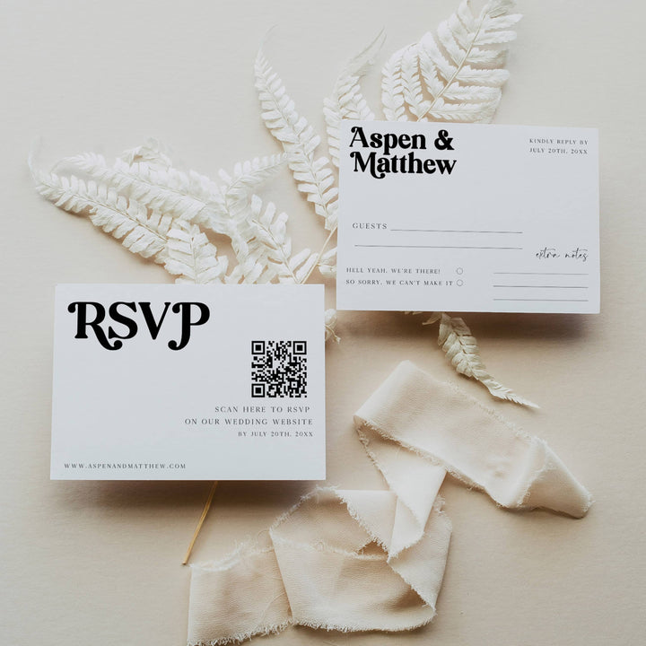 70s Style wedding invitation suite, editable wedding stationery, printable wedding stationery, modern wedding items, wedding save the dates