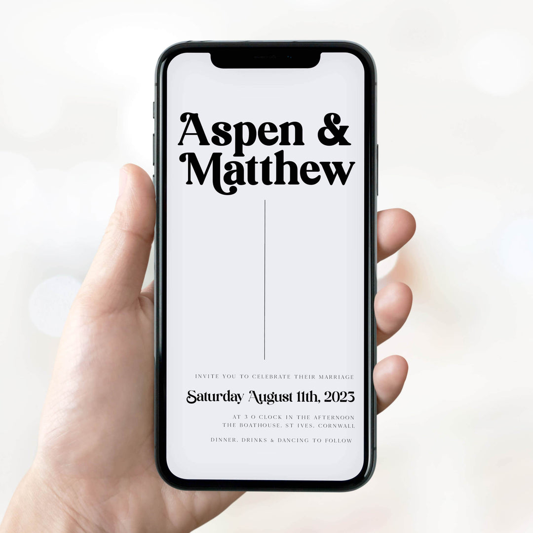 mobile wedding invitations, cell phone wedding invitation, 70s Style wedding invitation suite, editable wedding stationery, printable wedding stationery, modern wedding items, wedding save the dates