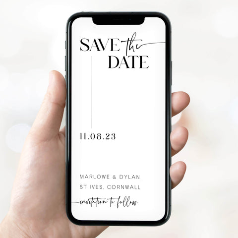 editable save the date, save the date, modern save the date, wedding stationery, wedding invitations