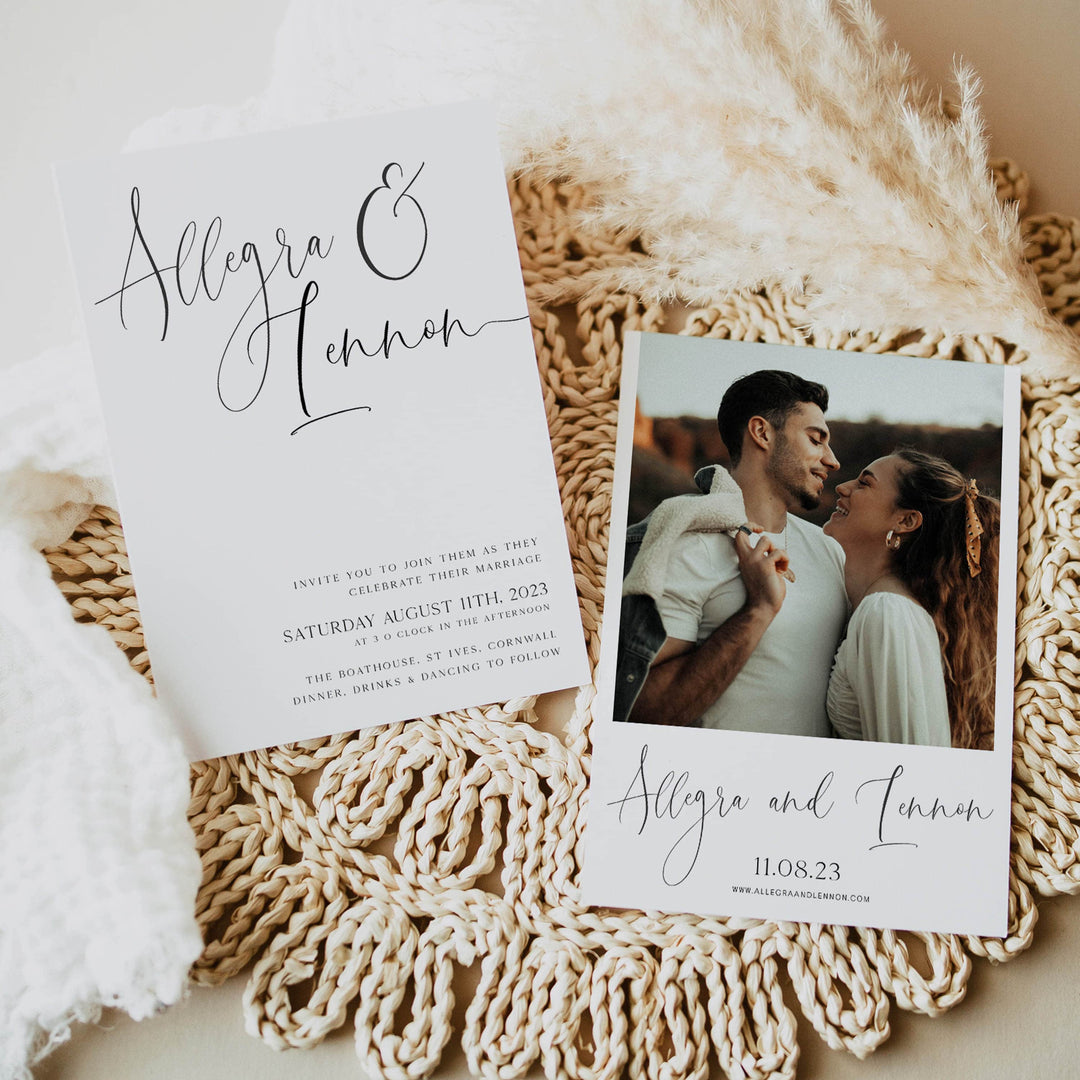 CALLIGRAPHY editable wedding invitation suite, editable wedding stationery, printable wedding stationery, modern wedding items, wedding save the dates