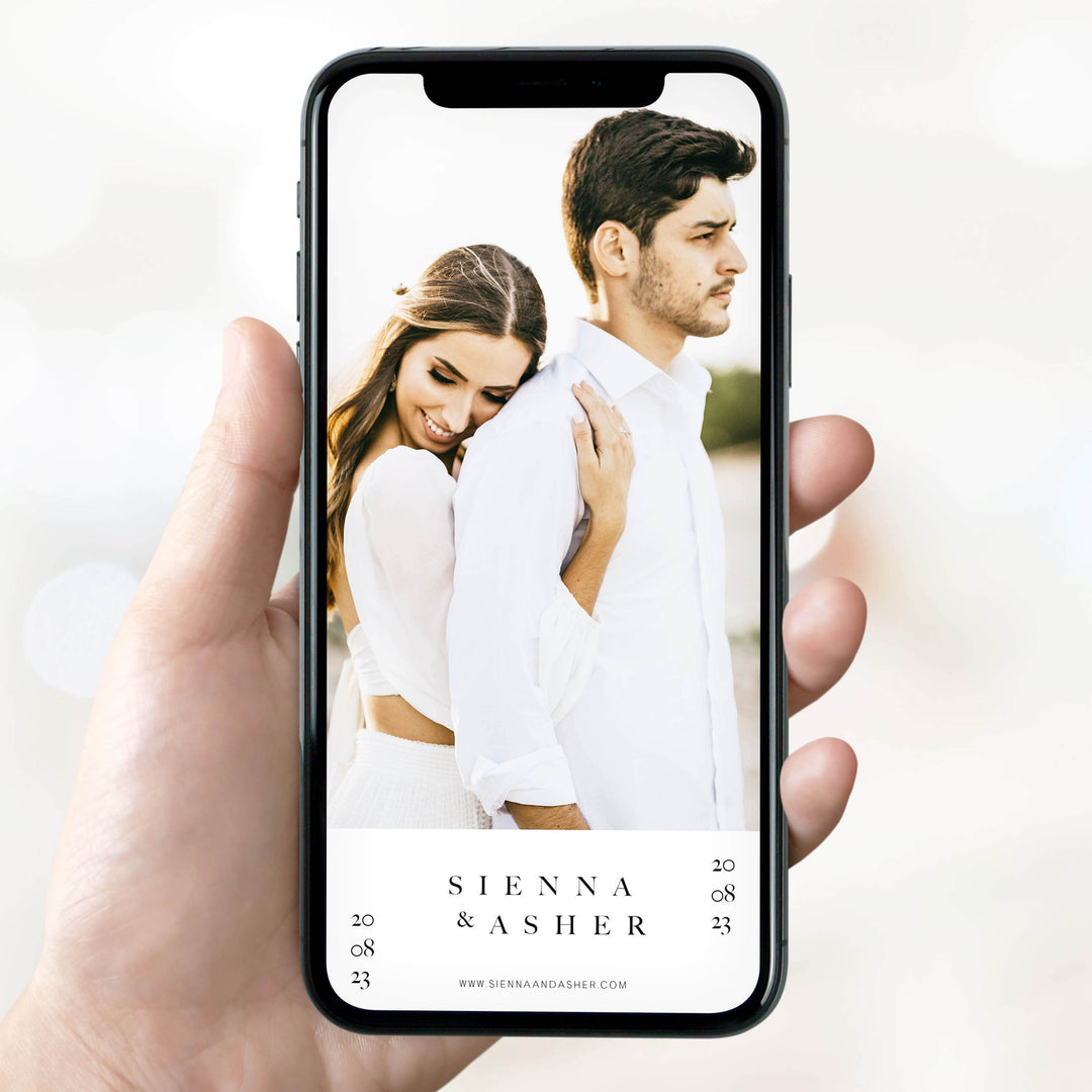 editable save the date, wedding stationery, save the date, modern save the date