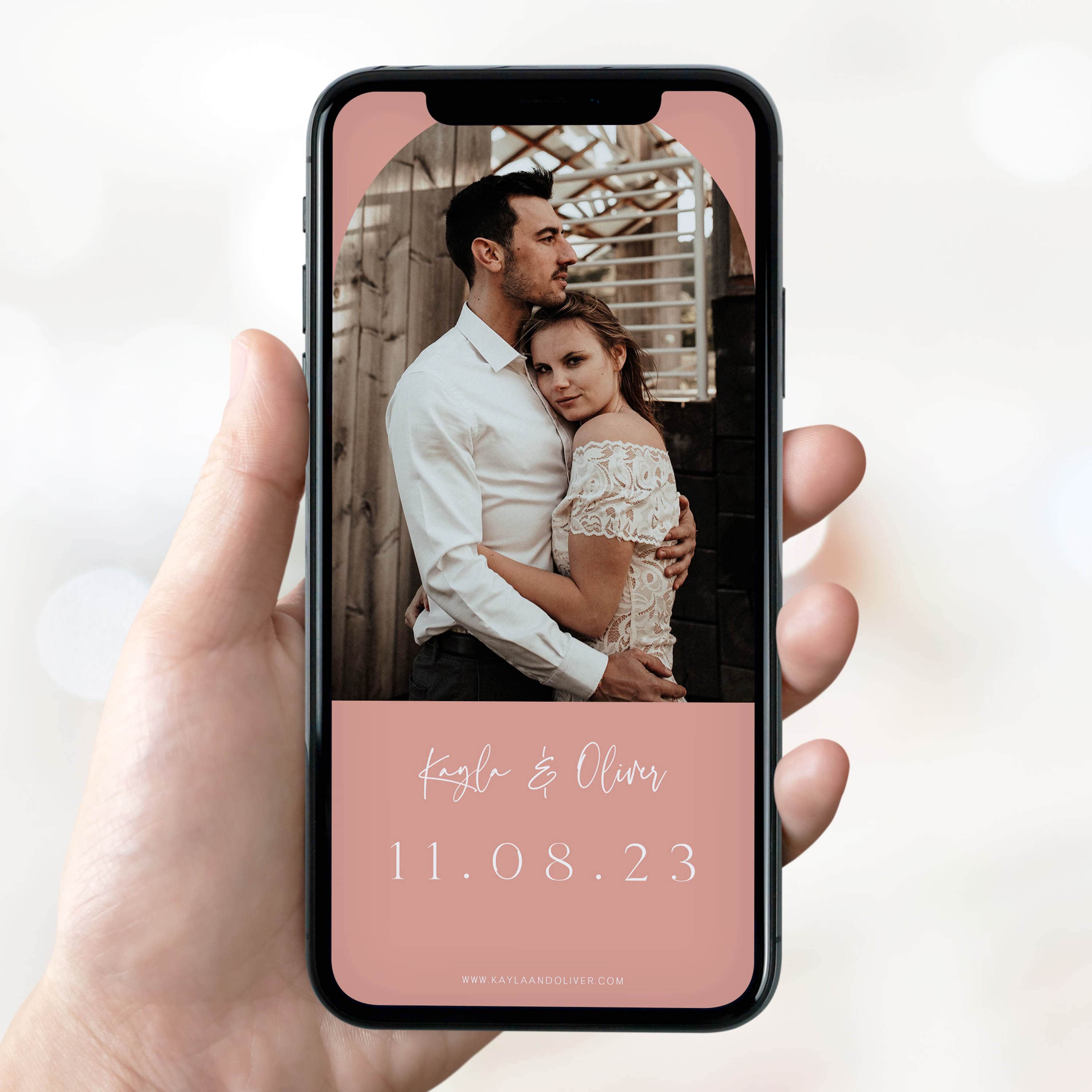 editable save the date, wedding save the date, mobile save the date, save the date, mobile wedding stationery