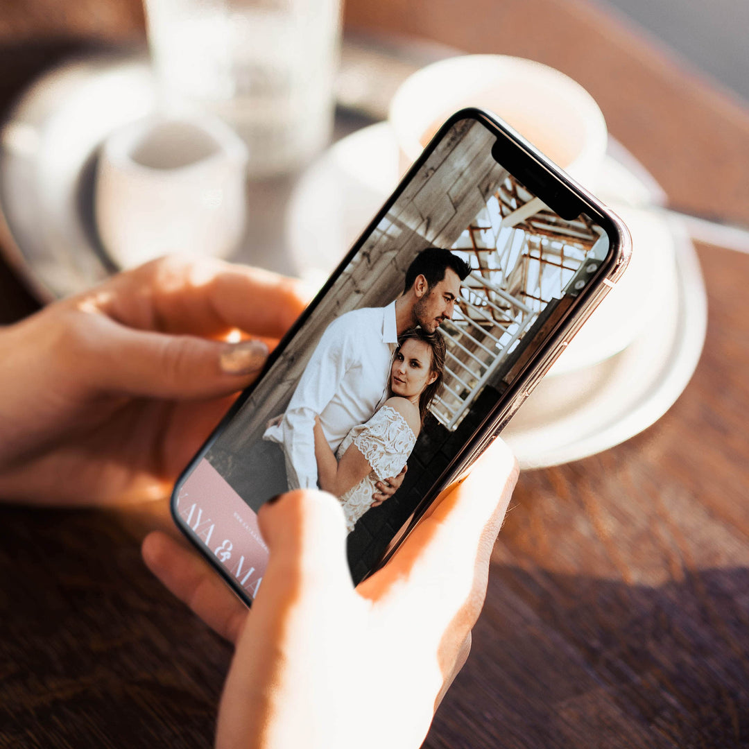 Dusty Rose Wedding Invitation Suite - KAYA