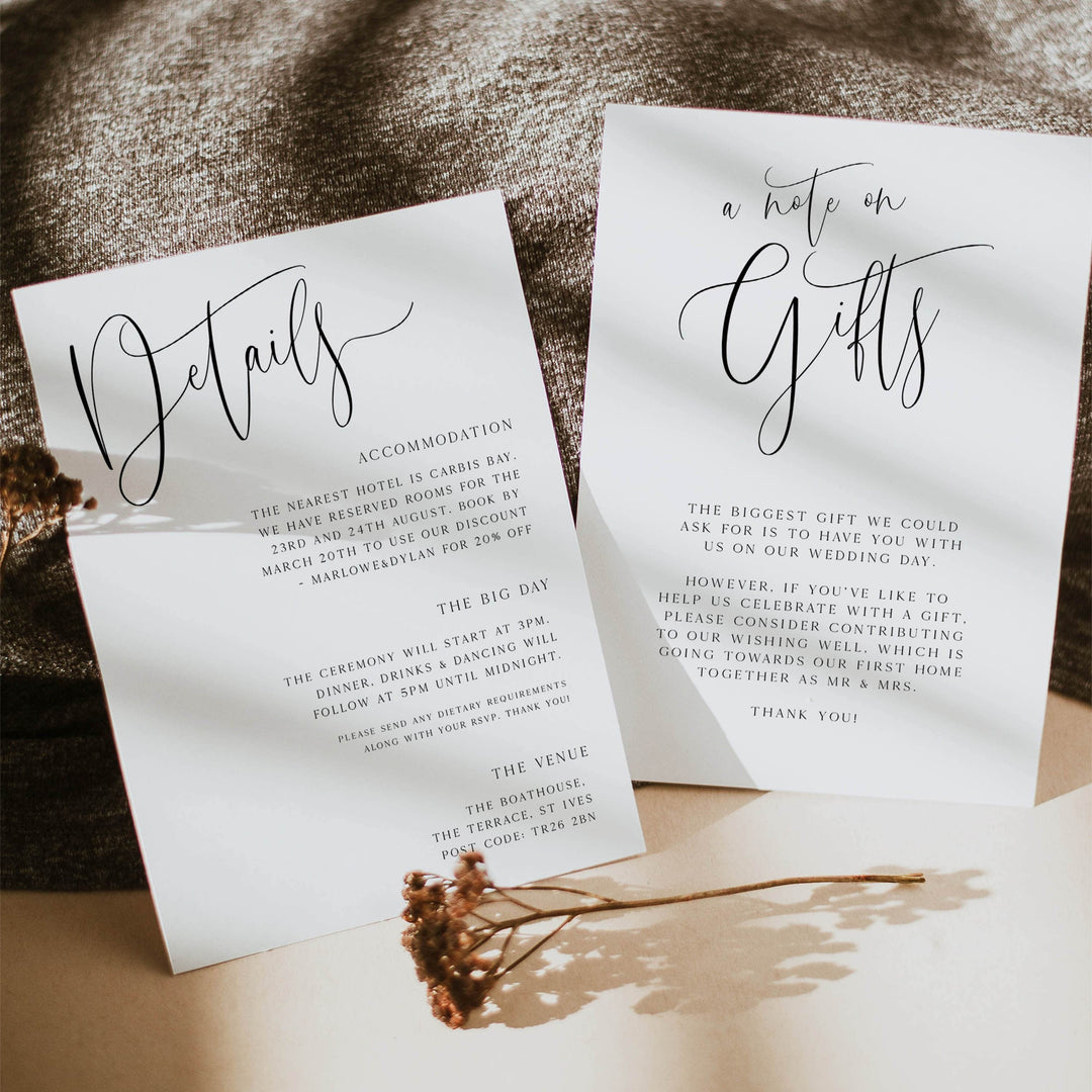 CALLIGRAPHY editable wedding invitation suite, editable wedding stationery, printable wedding stationery, modern wedding items, wedding save the dates