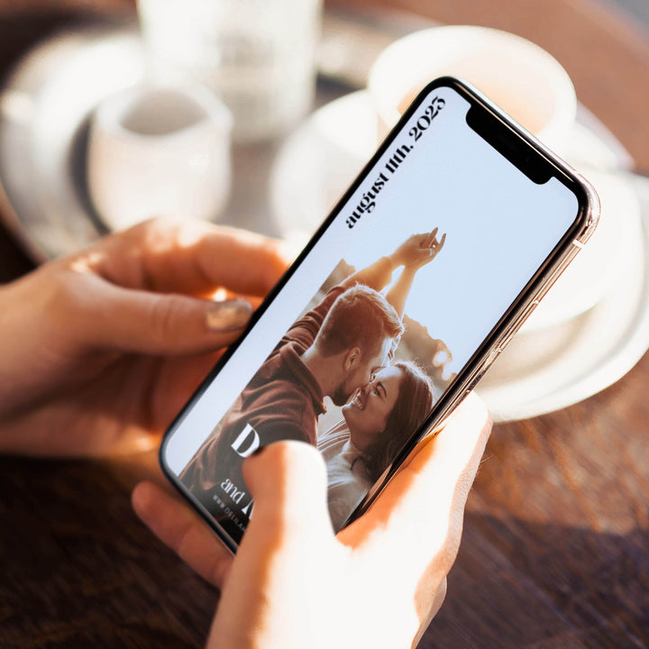 Grey Full Wedding Invitation Suite - DELILAH