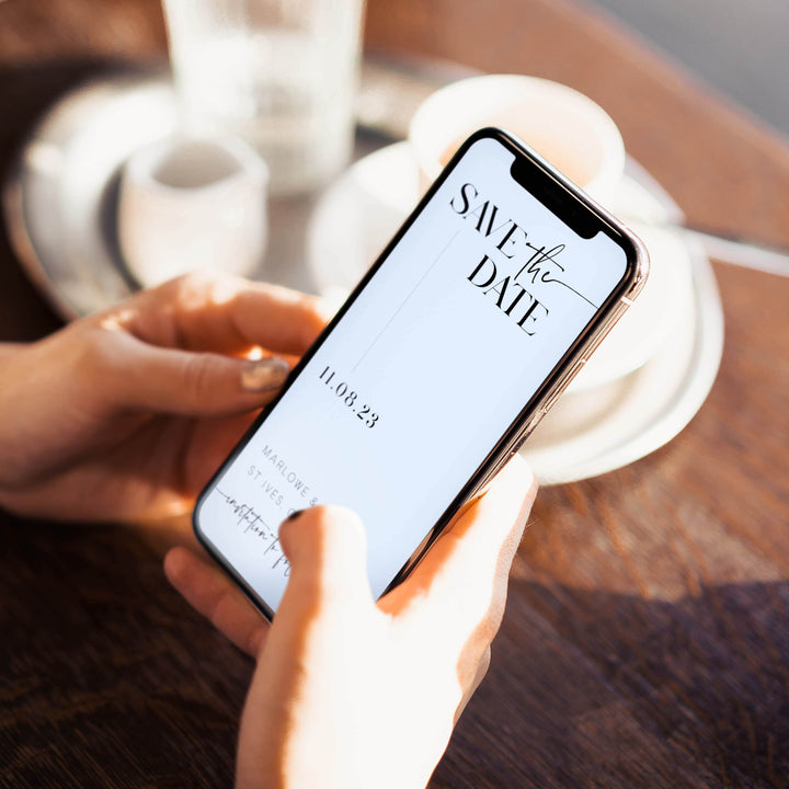 editable save the date, save the date, modern save the date, wedding stationery, wedding invitations