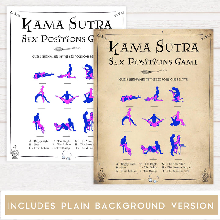 kama sutra game, bridal sex positions game, Printable bachelorette games, Harry Potter bachelorette, Harry Potter hen party games, fun hen party games, bachelorette game ideas, Harry Potter adult party games, naughty hen games, naughty bachelorette games