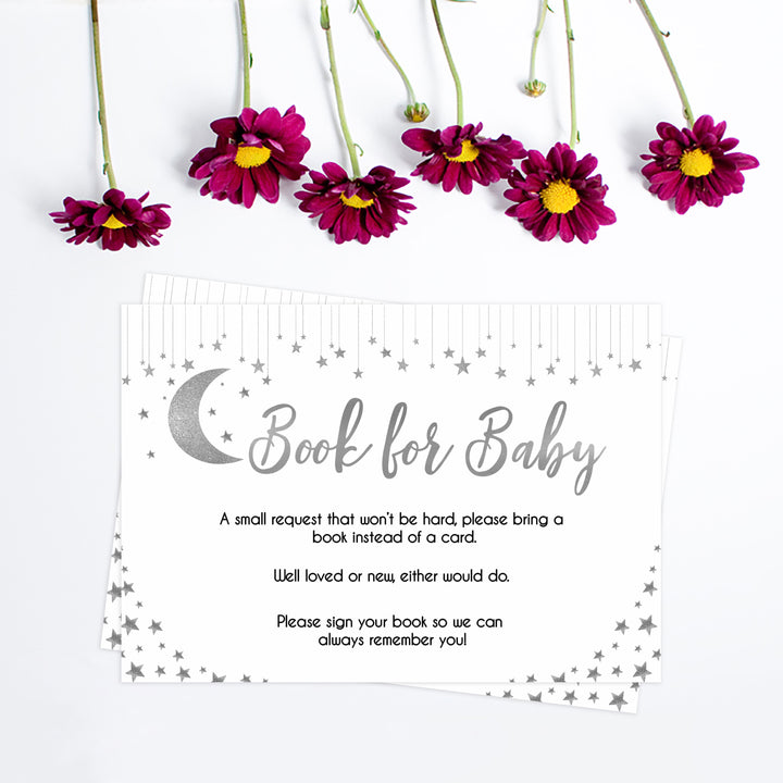 Books for baby, bring a book baby insert, Little star baby shower games, printable baby shower games, twinkle star baby shower, fun baby games, top baby shower ideas