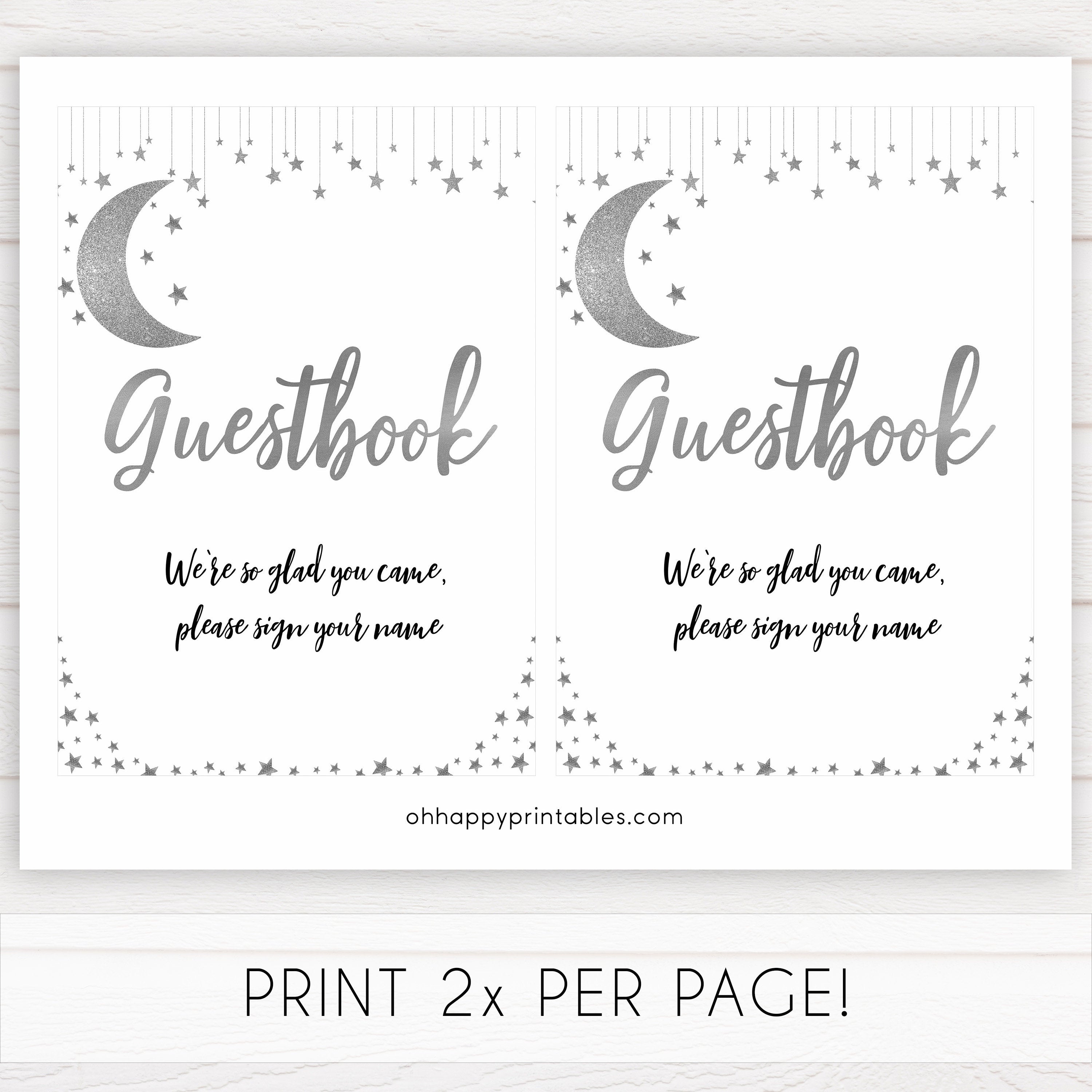 Guestbook baby sign, Little star baby signs, printable baby signs, printable baby decor, twinkle baby shower, star baby decor, fun baby shower ideas, top baby shower themes