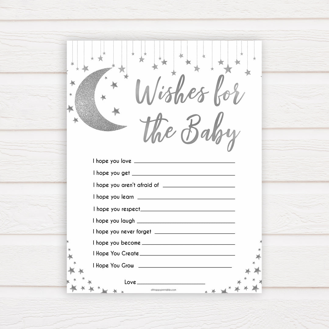 Silver little star, wishes for the baby baby games, baby shower games, printable baby games, fun baby games, twinkle little star games, baby games, fun baby shower ideas, baby shower ideas