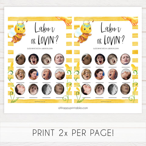labor or lovin, labor or porn game, Printable baby shower games, mommy bee fun baby games, baby shower games, fun baby shower ideas, top baby shower ideas, mommy to bee baby shower, friends baby shower ideas