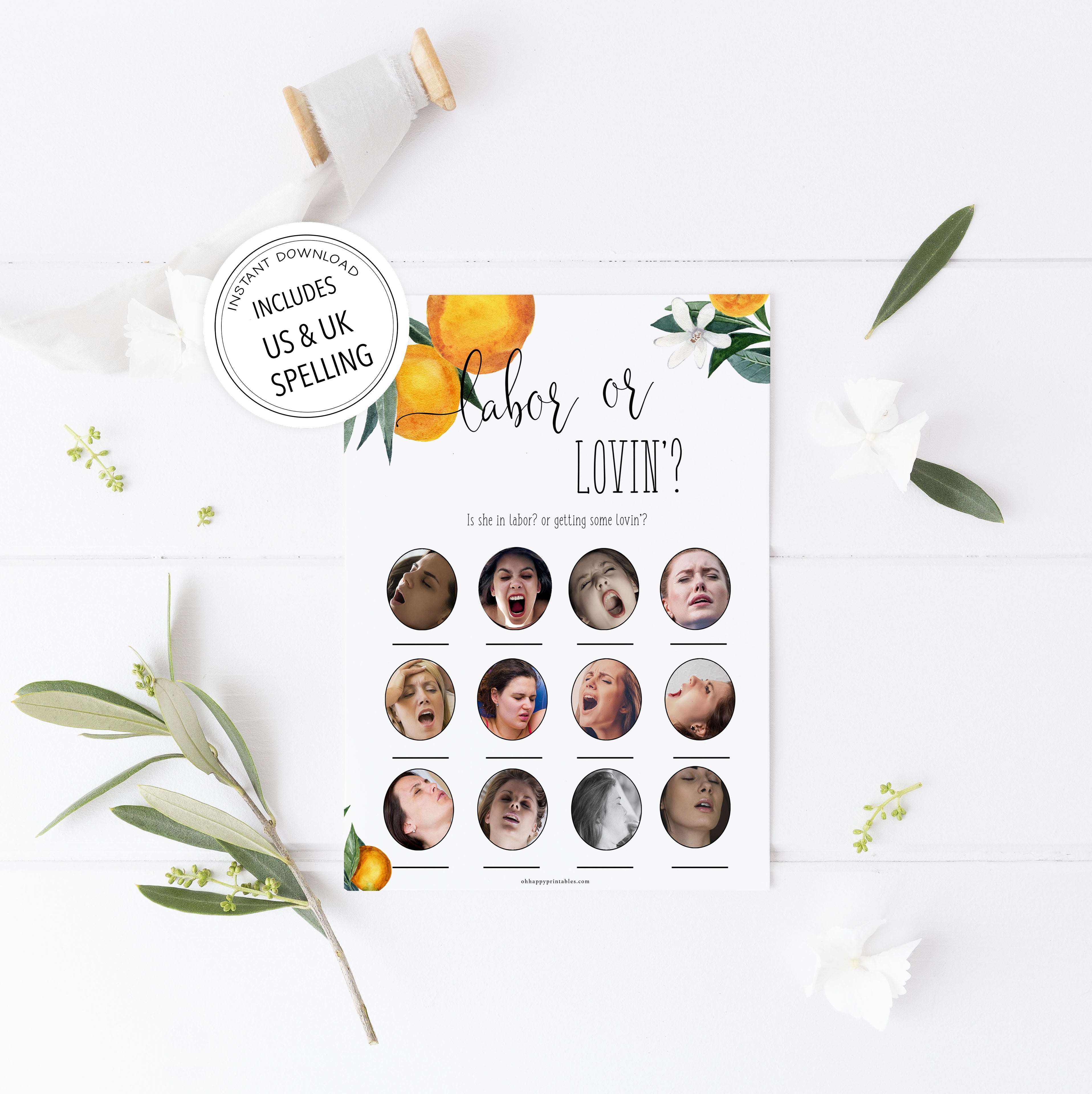 labor or lovin baby shower game, Printable baby shower games, little cutie baby games, baby shower games, fun baby shower ideas, top baby shower ideas, little cutie baby shower, baby shower games, fun little cutie baby shower ideas, citrus baby shower games, citrus baby shower, orange baby shower