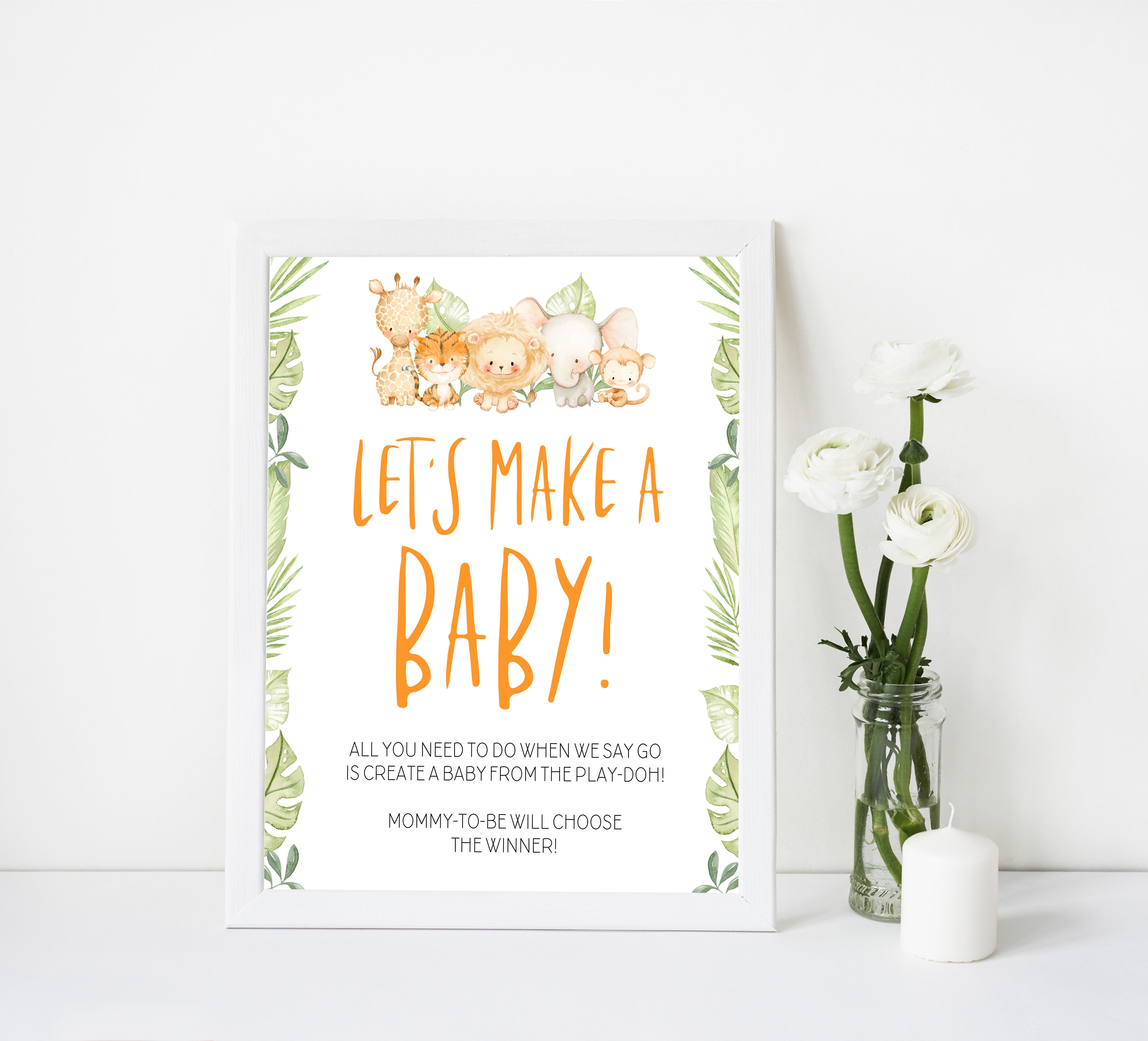 lets make a baby game, Printable baby shower games, safari animals baby games, baby shower games, fun baby shower ideas, top baby shower ideas, safari animals baby shower, baby shower games, fun baby shower ideas