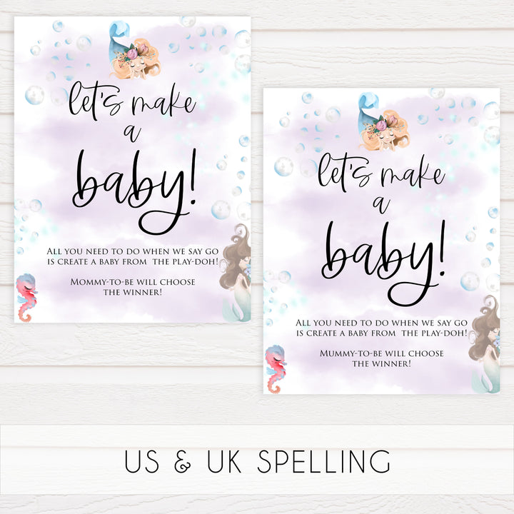 lets make a baby game, Printable baby shower games, little mermaid baby games, baby shower games, fun baby shower ideas, top baby shower ideas, little mermaid baby shower, baby shower games, pink hearts baby shower ideas