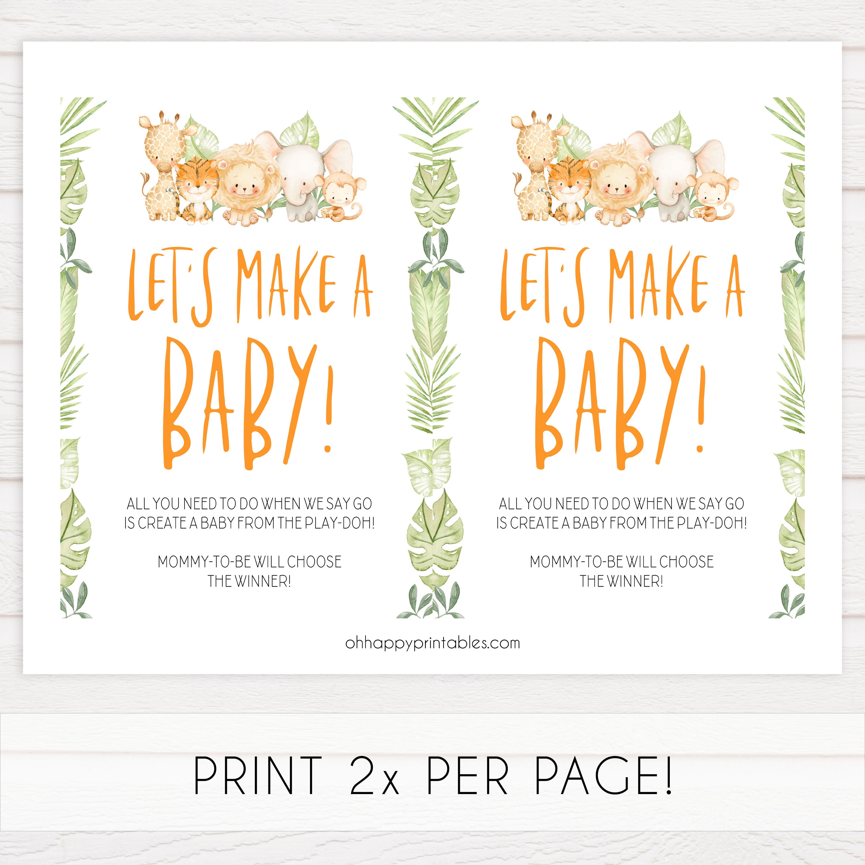 lets make a baby game, Printable baby shower games, safari animals baby games, baby shower games, fun baby shower ideas, top baby shower ideas, safari animals baby shower, baby shower games, fun baby shower ideas