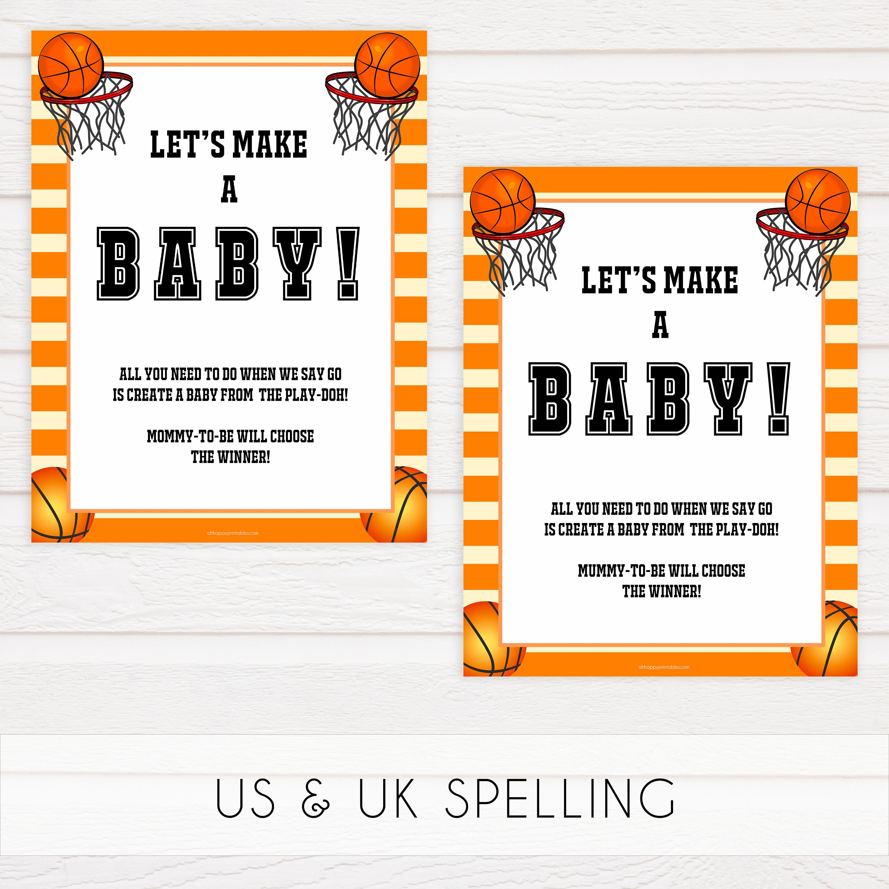 lets make a baby game, play-doh baby game, Printable baby shower games, basketball fun baby games, baby shower games, fun baby shower ideas, top baby shower ideas, basketball baby shower, basketball baby shower ideas