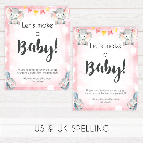 Lets Make A Baby - Pink Elephant
