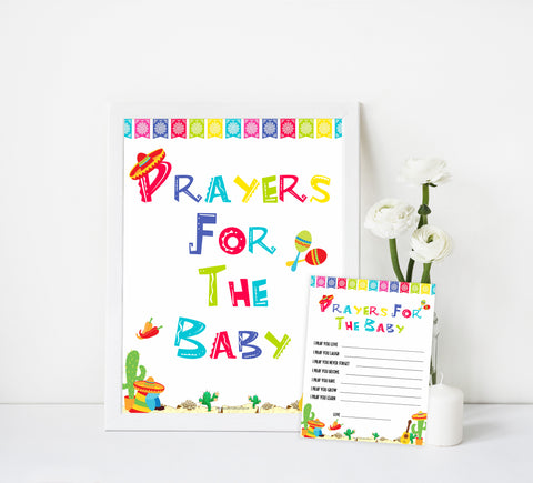 prayers for the baby keepsake, Printable baby shower games, Mexican fiesta fun baby games, baby shower games, fun baby shower ideas, top baby shower ideas, fiesta shower baby shower, fiesta baby shower ideas