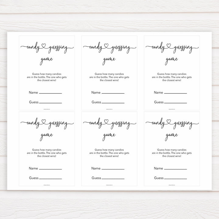 Minimalist baby shower games, candy guessing game baby games, 10 baby game bundles, fun baby games, printable baby games, top baby games, popular baby games, labor or porn games, neutral baby games, gender reveal games