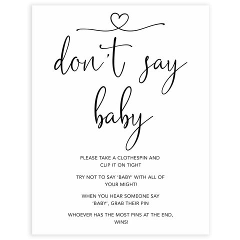 Minimalist baby shower games, dont say baby baby games, 10 baby game bundles, fun baby games, printable baby games, top baby games, popular baby games, labor or porn games, neutral baby games, gender reveal games