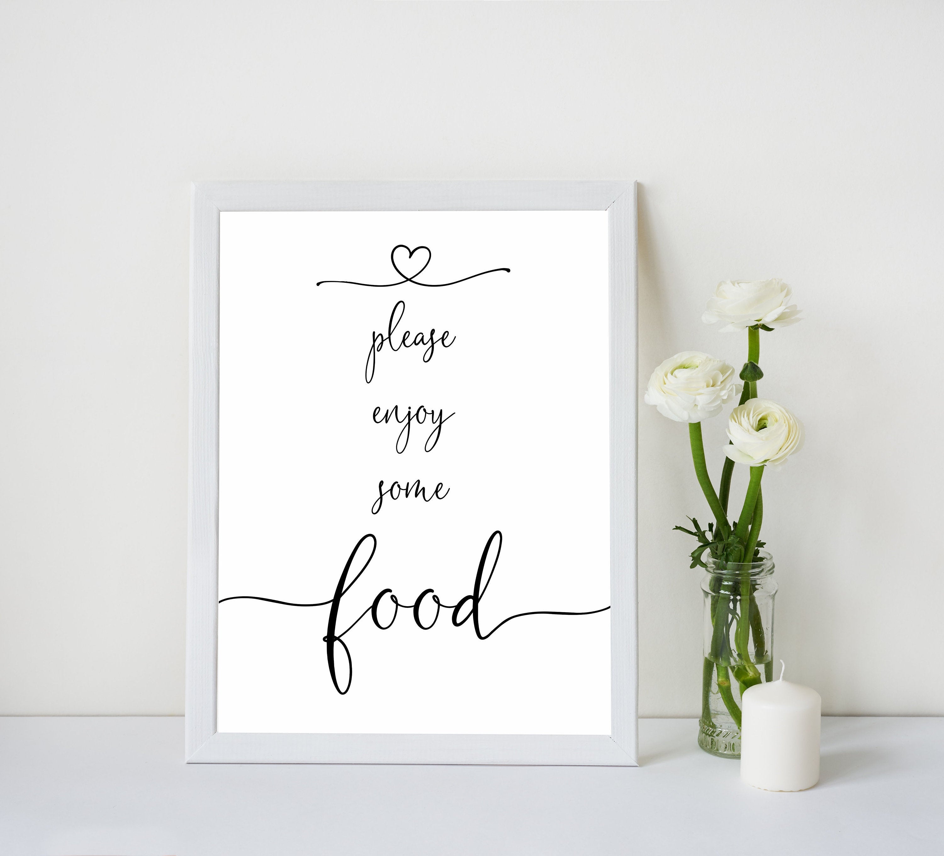 minimalist baby shower signs, foods baby sign, drinks baby decor, printable baby signs, minimalist baby decor
