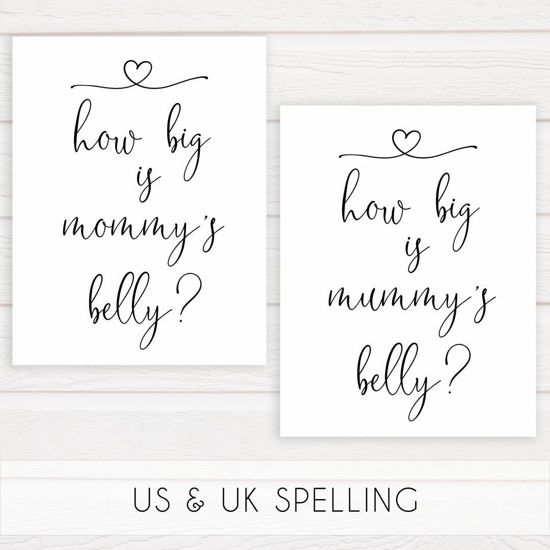 Minimalist baby shower games, how big is mommys belly baby games, 10 baby game bundles, fun baby games, printable baby games, top baby games, popular baby games, labor or porn games, neutral baby games, gender reveal games