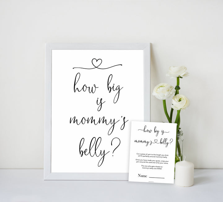 Minimalist baby shower games, how big is mommys belly baby games, 10 baby game bundles, fun baby games, printable baby games, top baby games, popular baby games, labor or porn games, neutral baby games, gender reveal games