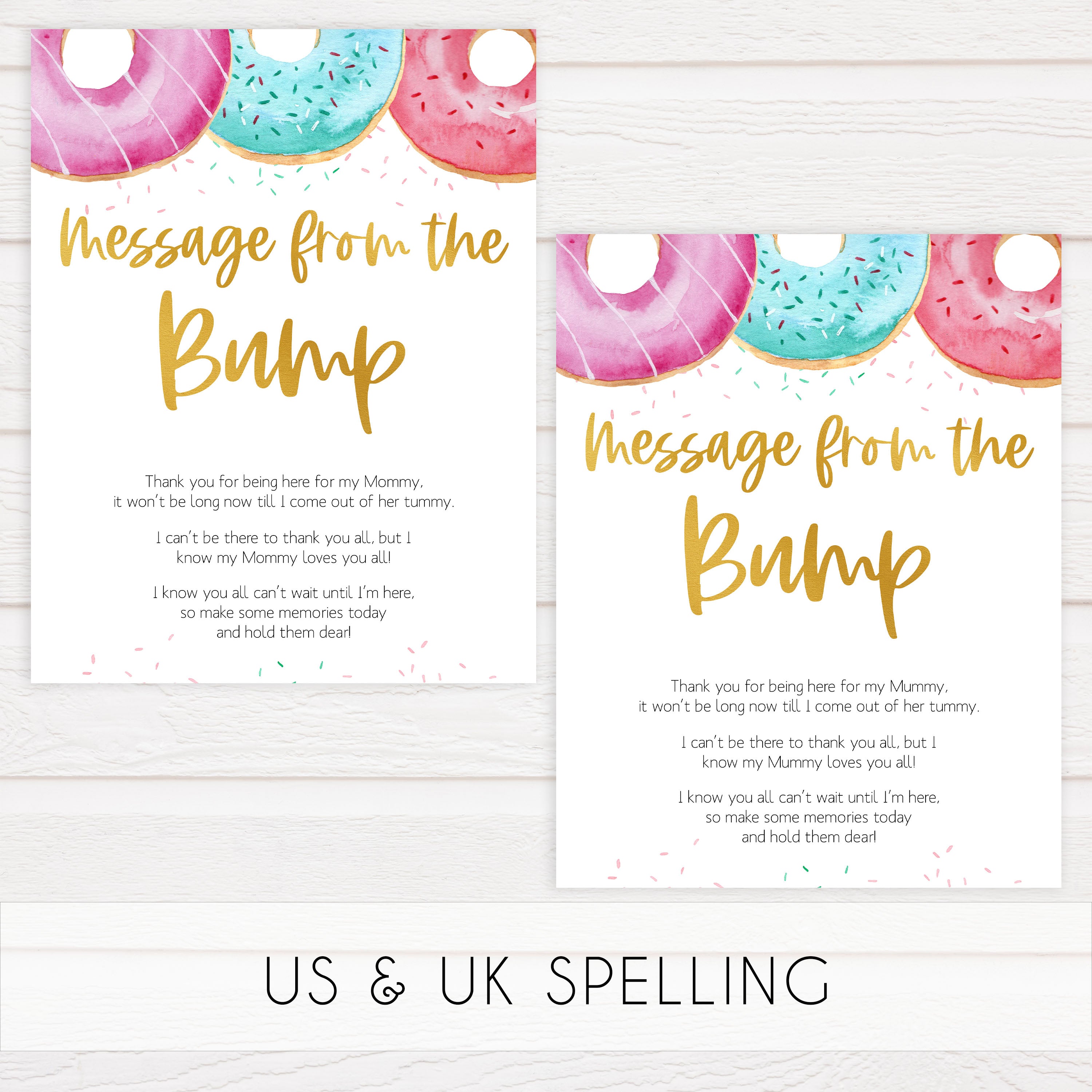 message from the bump game, Printable baby shower games, donut baby games, baby shower games, fun baby shower ideas, top baby shower ideas, donut sprinkles baby shower, baby shower games, fun donut baby shower ideas