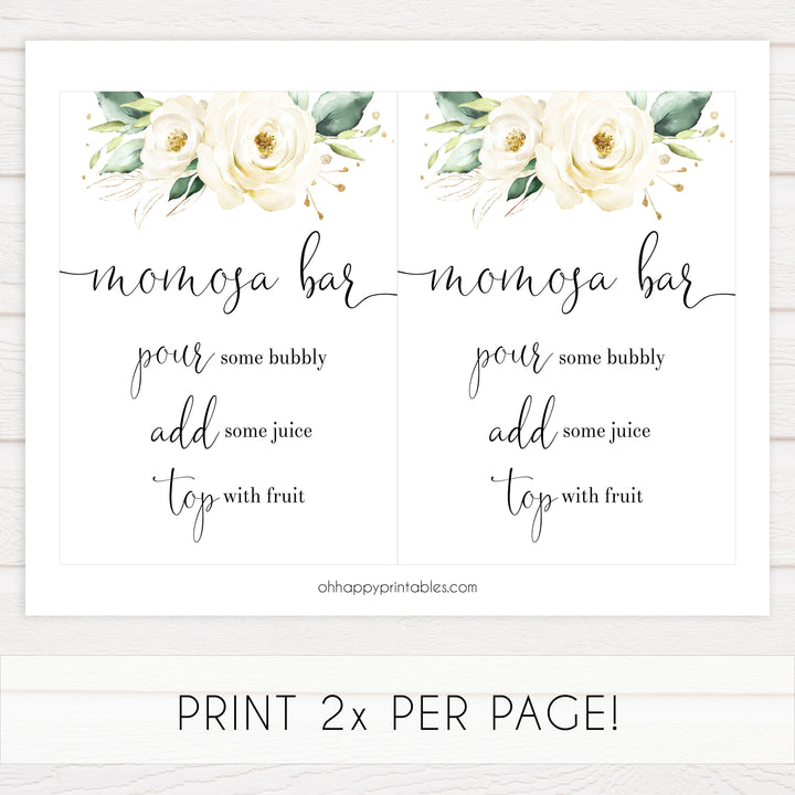 momosa baby shower table signs, Printable baby shower games, shite floral baby games, baby shower games, fun baby shower ideas, top baby shower ideas, floral baby shower, baby shower games, fun floral baby shower ideas