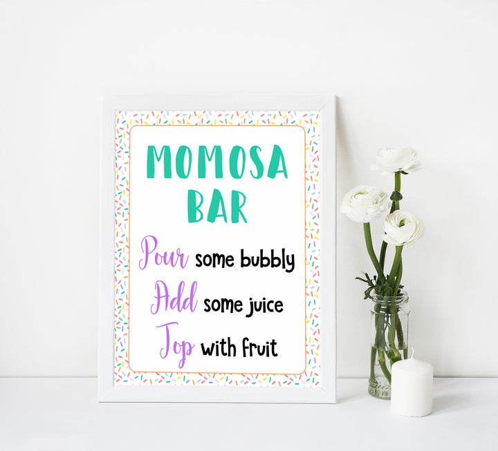 momosa baby table sign, Baby sprinkle baby decor, printable baby table signs, printable baby decor, baby sprinkle table signs, fun baby signs, baby sprinkle fun baby table signs