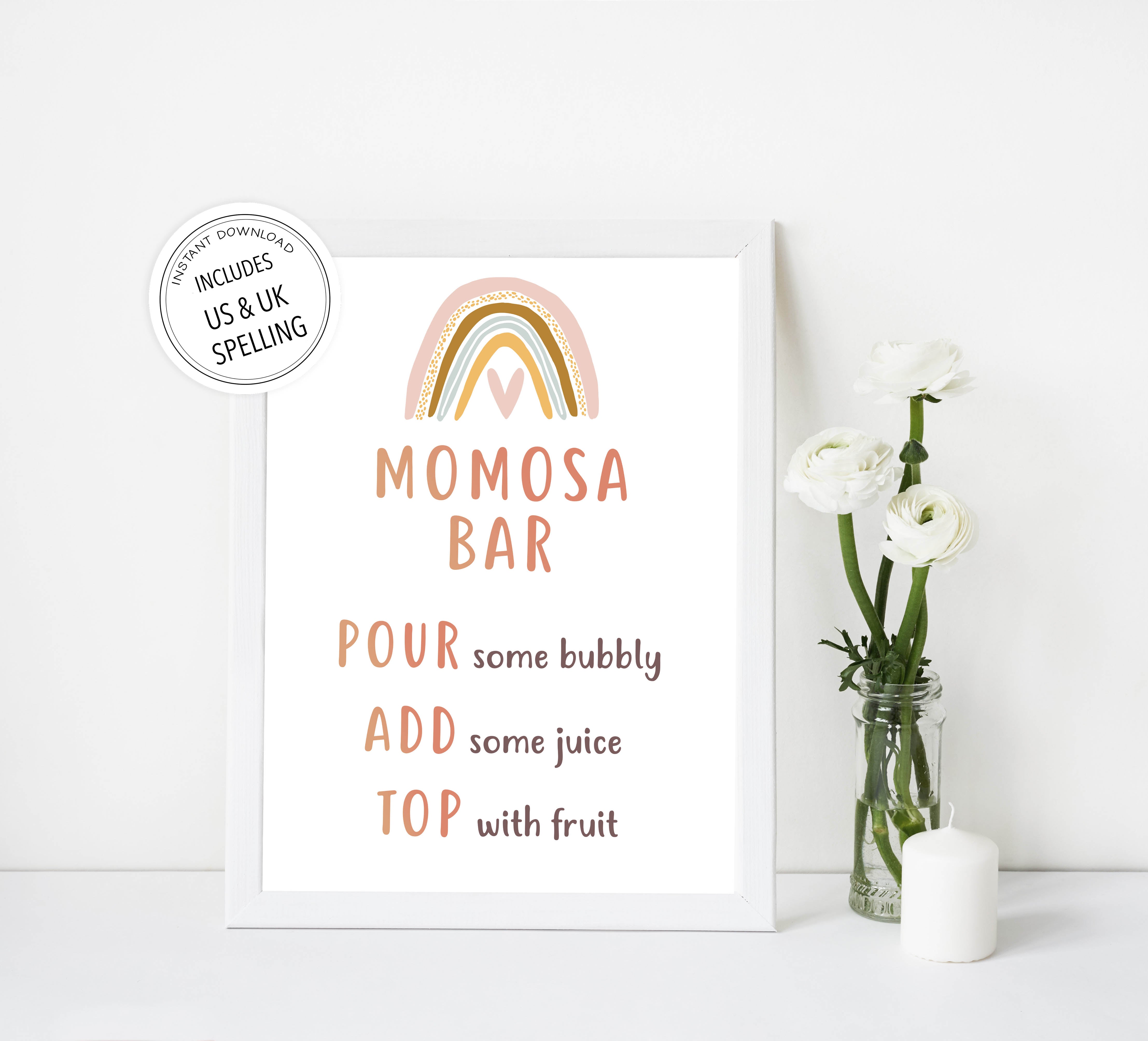 momosa baby table signs, Printable baby shower games, boho rainbow baby games, baby shower games, fun baby shower ideas, top baby shower ideas, boho rainbow baby shower, baby shower games, fun boho rainbow baby shower ideas