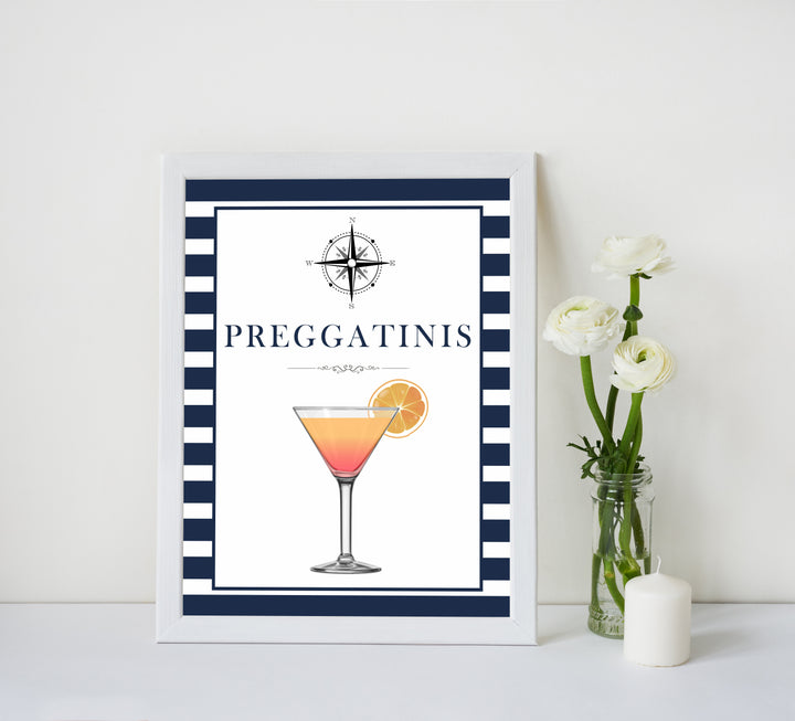 nautical baby shower signs, food baby signs, printable baby signs, baby decor, ahoy its a boy baby signs, fun baby signs