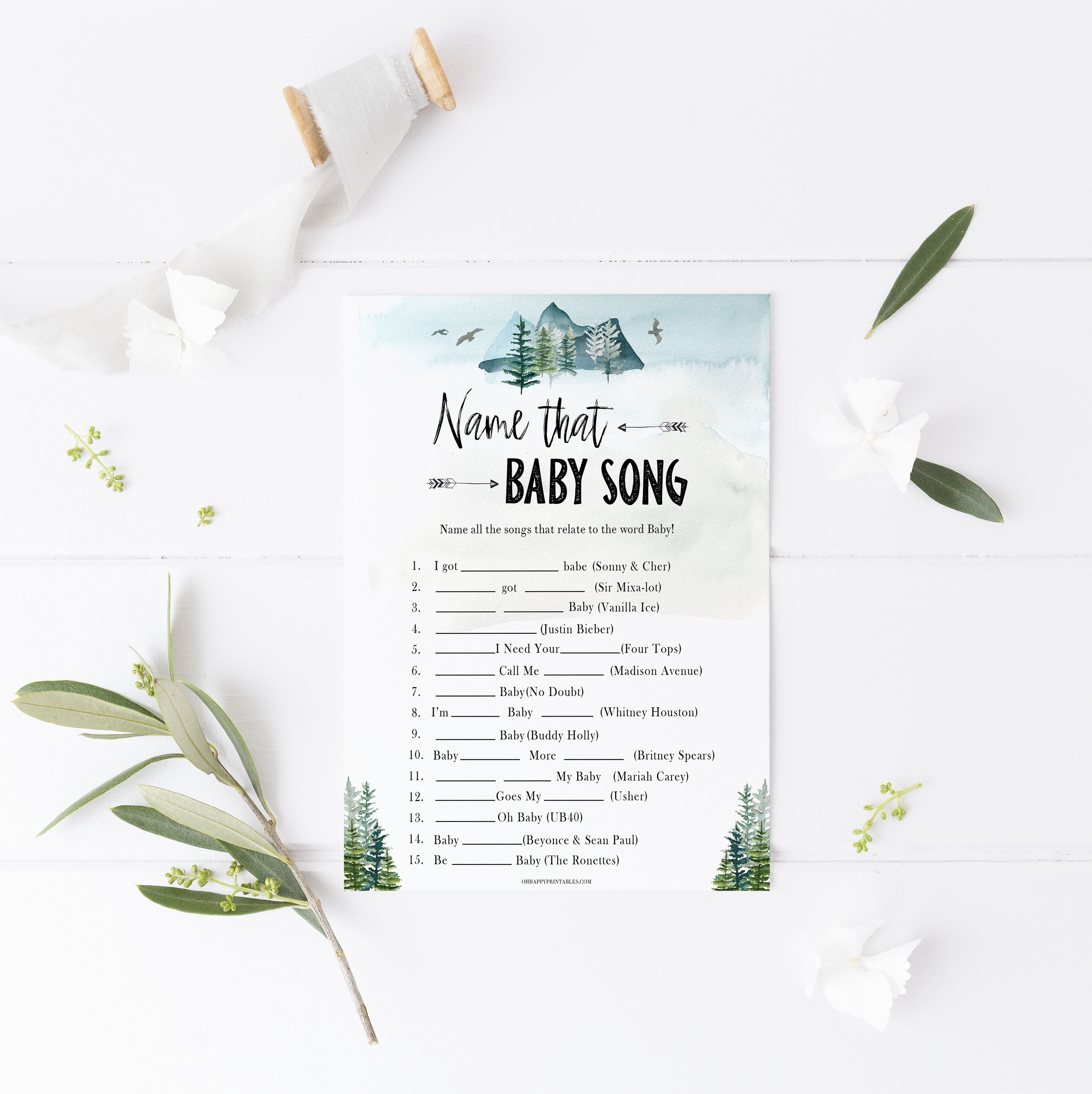name that baby song game, Printable baby shower games, adventure awaits baby games, baby shower games, fun baby shower ideas, top baby shower ideas, adventure awaits baby shower, baby shower games, fun adventure baby shower ideas