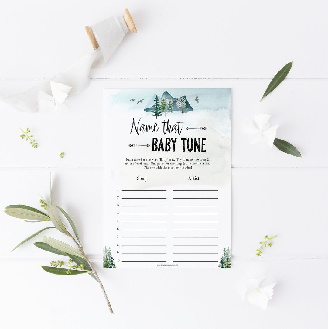 name that baby tune game, Printable baby shower games, adventure awaits baby games, baby shower games, fun baby shower ideas, top baby shower ideas, adventure awaits baby shower, baby shower games, fun adventure baby shower ideas